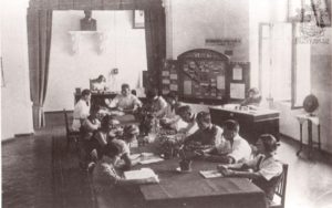 Заседание работников николаевского архива под руководством Стрельского